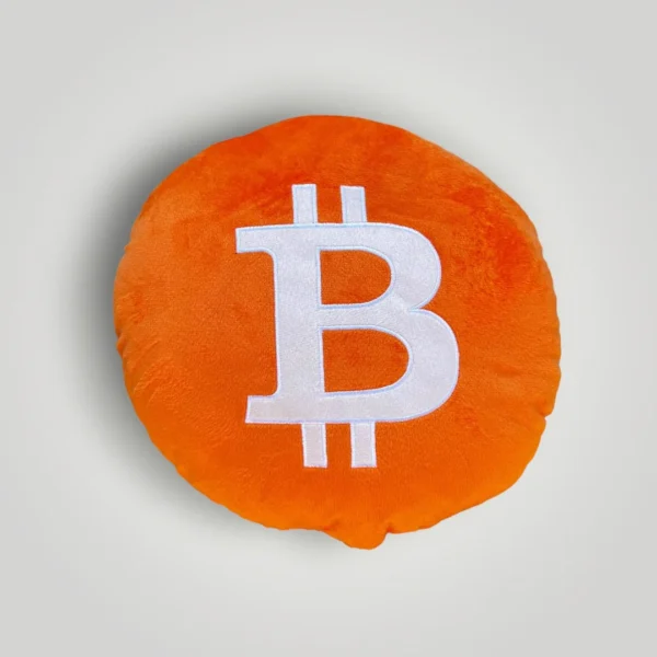 Limited Edition Bitcoin Cushion | Premium Crypto Decor | Exclusive BTC Pillow