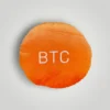 Limited Edition Bitcoin Cushion | Premium Crypto Decor | Exclusive BTC Pillow