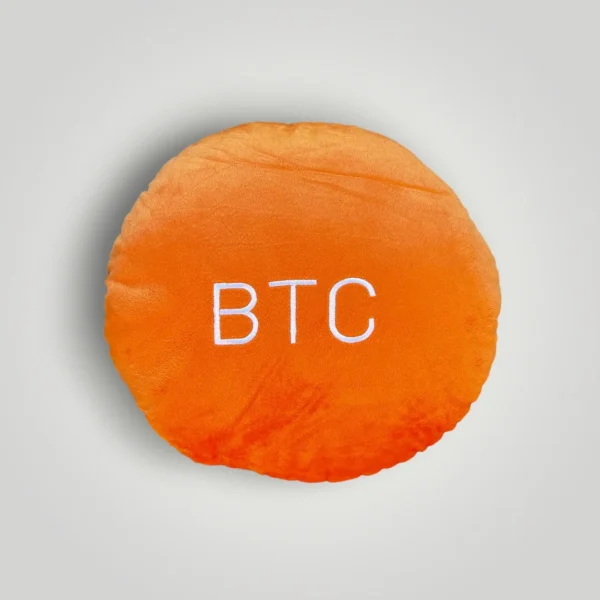 Limited Edition Bitcoin Cushion | Premium Crypto Decor | Exclusive BTC Pillow