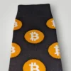 Bitcoin Logo Socks | Unisex Crypto Footwear | Stylish BTC Socks